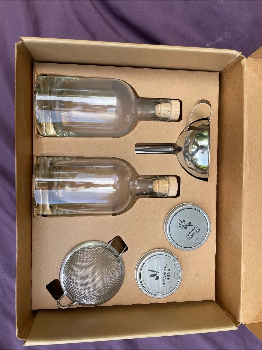 Gin Kit - Natural Brown & Purple